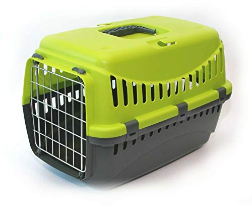Yommy Transportin para Perros Gatos Mascotas para cinturón de Seguridad de Coche. 58X38X38cm