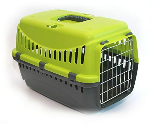 Yommy Transportin para Perros Gatos Mascotas para cinturón de Seguridad de Coche. 58X38X38cm