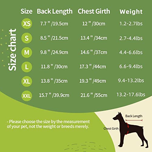 ZISRA Cadena genética de la Ciencia Impreso Abrigo para Perros de Invierno Ropa para Mascotas para Perros pequeños y medianos con Capucha S