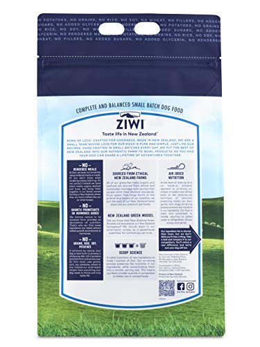 Ziwi Peak Alimento Deshidratado para Perro, Sabor Cordero - 2,5 Kg