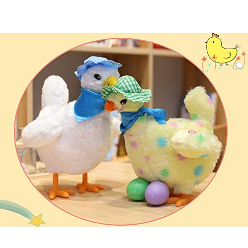 ZMDZA Pájaro Baby Chick Plush con Sonido de pájaro, Peluche, Juguetes de pájaros for niños y observadores de Aves (Color : B)