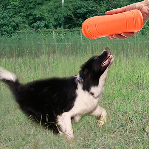 3Pcs Frisbees Perro Juguete Disco Volador Mascotas Perros Interactivos Frisbee Goma, Platillo Mascotas, Platillos Flotantes Natural, Flying Saucer