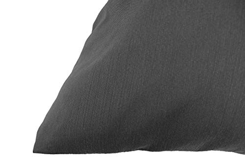 Acomoda Textil - Cama para Perros, Cama Antideslizante de Tela para Mascotas, Mullida y Cómoda. (80x60 cm, Negro)