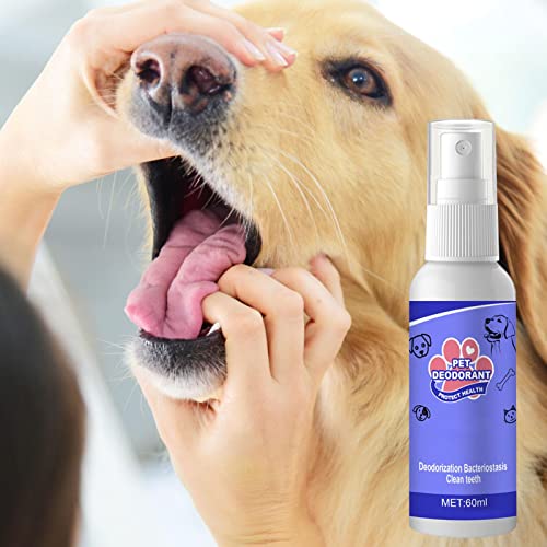 Aditivo de agua dulce dental | Spray para dientes de perro sanos y naturales | Eliminador de mal aliento de perros para perros, gatos | Ayuda a blanquear los dientes y mejorar la salud bucal Rubyu-123