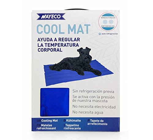 Alfombrilla REFRESCANTE Cool Mat Gel Azul 50X40CM NAYECO