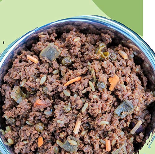 Alimento Natural casero para Perros, húmedo con Carne Fresca y Verduras Frescas - 90% Carne Knatur (12x600gr) (Mix (Pollo - salmón))