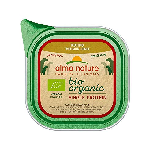 Almo Nature Bio Organic Single Protein Pollo 150 G - Alimento húmedo sin cereales Monoproteico para perros adultos