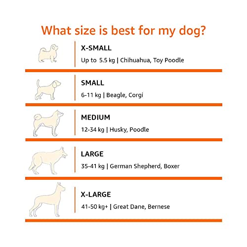 Amazon Basics - Cama para mascotas - 0,58 m, gris en espiral