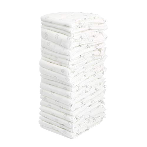 Amazon Basics Male Dog Wrap/Disposable Diapers, Medium - Pack of 50
