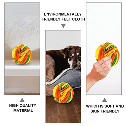 Anezka Pelota de voluta de alta calidad, juguete interactivo para perros, alimentación lenta de aprox. 15 cm de diámetro, lavable