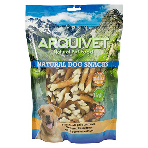 Arquivet Huesitos de Pato con Calcio - 1kg - Natural Dog Snacks - Snacks Perros - 100% Natural - chuches Perros - premios Perros - golosinas Perros - Snacks Naturales - Producto Light