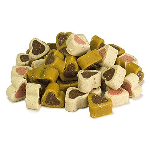 Arquivet Soft Snacks para Perro Corazones Mix Pack 6 x 800 g - Snacks Naturales para Perros de Todas Las Razas - Premios, recompensas, chuches para Perros