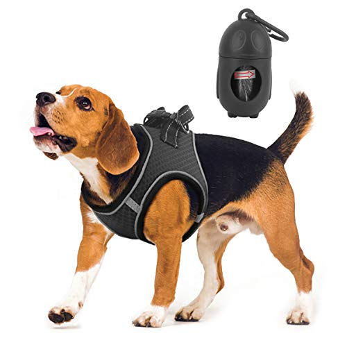 Belababy - Arnés para perro sin tirones, cómodo y transpirable, reflectante para perro, arnés extra suave de malla para mascotas, arnés de entrenamiento para pasear al cachorro