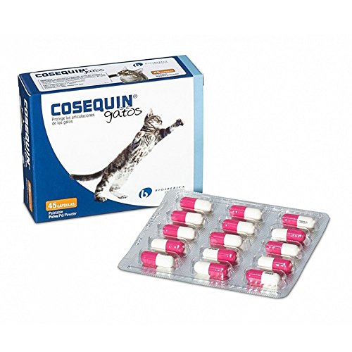 Bioiberica Envase con 45 Comprimidos de Condroprotector Cosequin para Gatos