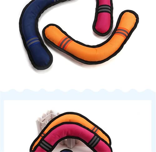Boomerang - Juguete para perros de Boomerang, antimordedura, juguete para masticar, adecuado para perros pequeños, medianos y grandes, conveniente y atractivo