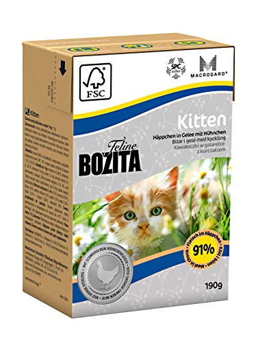 Bozita Cat Tetra Recard Kitten 190g (Menge: 16 je Bestelleinheit)