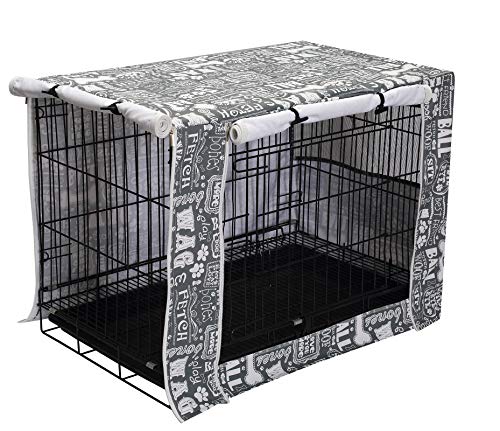 Brabtod Funda para jaula de perro de lona duradera, compatible con cajas de perro MidWest, lavar a máquina y secar – solo para WordGreen-24