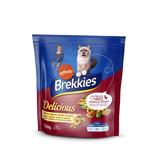 Brekkies Delicious Comida Para Gatos - 750 g