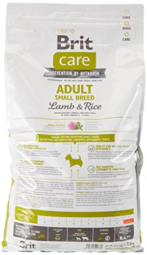 Brit Care Adult Small Breed Lamb & Rice Comida para Perros - 7500 gr