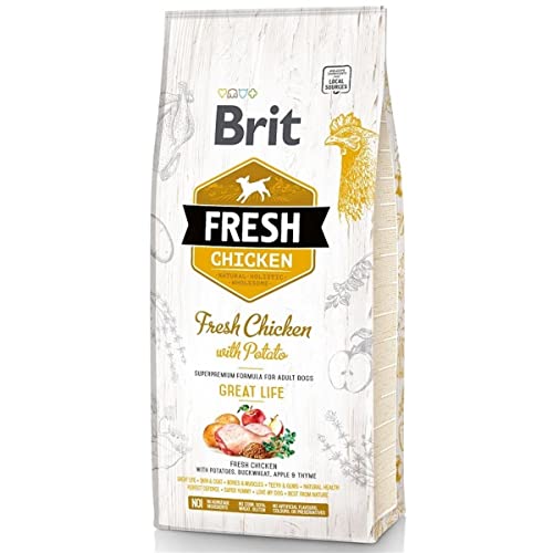 Brit Fresh Adult Pollo con Patata Great Life 12kg