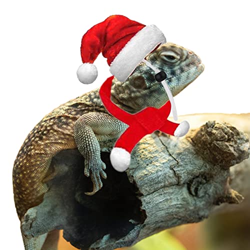 Bufanda con gorro de Papá Noel, rojo, verde, ajustable, juegos de gorro navideño para mascotas, perro, gato, más cálido, gorro de Papá Noel para mascotas, juego de bufanda para fiesta de Navidad