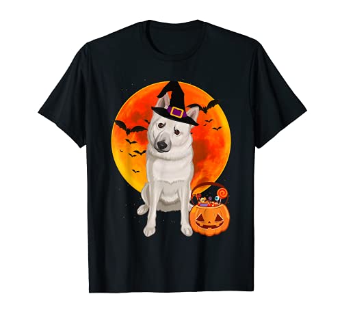 Calabaza Halloween Jack O Lantern Buhund Noruego Camiseta