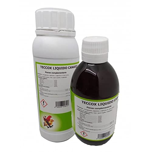 Canariz - TECCOX anticodicios Natural líquido, para Aves, 250 ml