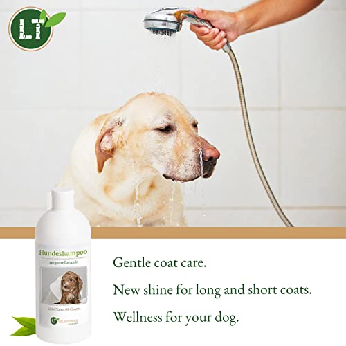 Champú para perros SENSITIVE para un cuidado suave del pelaje sin jabón, el primer champú para perros del mundo sin aditivos químicos ni jabón