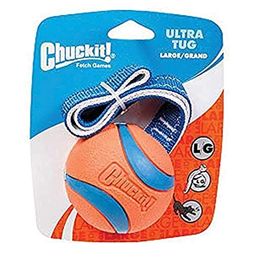 Chuckit! 231301 Ultra Tug Pelota para Perros, Compatible con el Lanzador, L