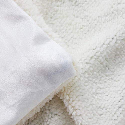 Cobaya Cobaya Manta de forro polar de franela para sofá, lindo cobaya y huella, manta decorativa para cama de animales, manta de cama acogedora de lujo, tamaño doble (60 x 79 pulgadas)