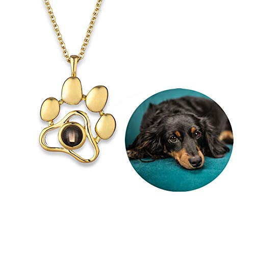 Collar conmemorativo para mascotas, imagen personalizada de mascota, colgante con foto personalizada, regalo de simpatía para los amantes de las mascotas, en memoria de perro o gato