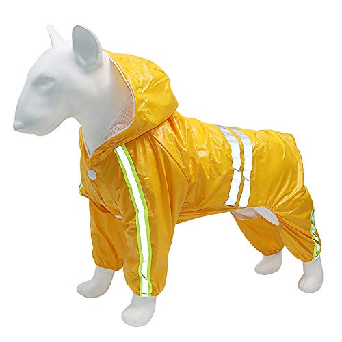 Comyglog Chubasquero para perro, chubasquero, para perros, mascotas, capa de labrador, impermeable, chaqueta Golden Retriever XXXL