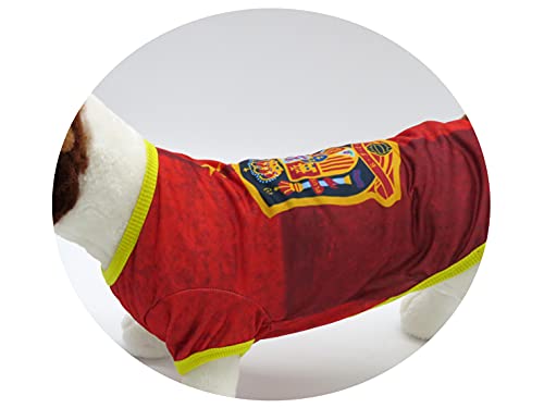 CYP Brands- Selección Española - Camiseta para Perro - Talla M, Rojo