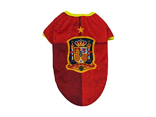 CYP Brands- Selección Española - Camiseta para Perro - Talla M, Rojo