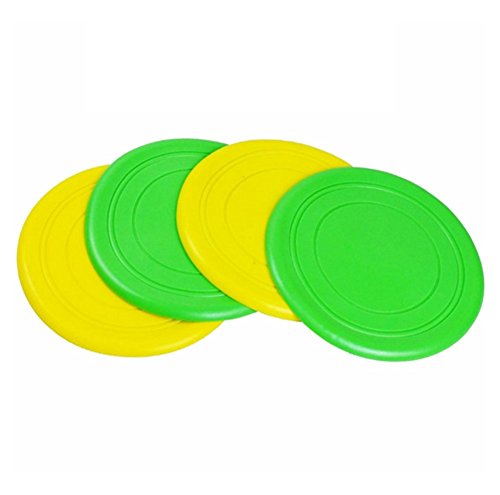 Da.WA 1 pieza Perros juguete/Frisbee/Mascotas Entrenamiento Frisbee juguete, diámetro aprox. 17.5 cm & # xff0 C; aleatoria color