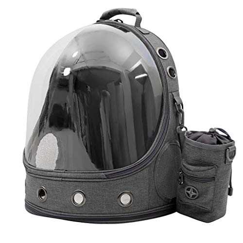 DDEPND Mochila de espacio para mascotas con cápsula de astronauta transpirable para mascotas, gatos, cachorros, bolsa de viaje