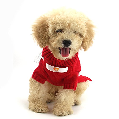 Delifur - Jersey para perro, diseño con muñeco de nieve, Navidad, Año Nuevo (ropa para perros)