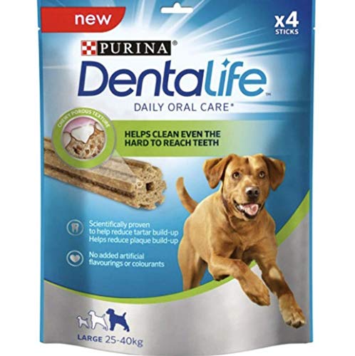 Dentalife Purina Large 142 gr Higiene Oral para perros – 5 paquetes de 142 gr
