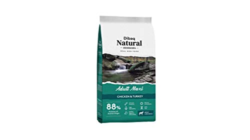 DIBAQ NATURAL MOMENTS Adult Maxi. Alimento Natural Completo para Perros Adultos de Raza Grande. 15 Kg.