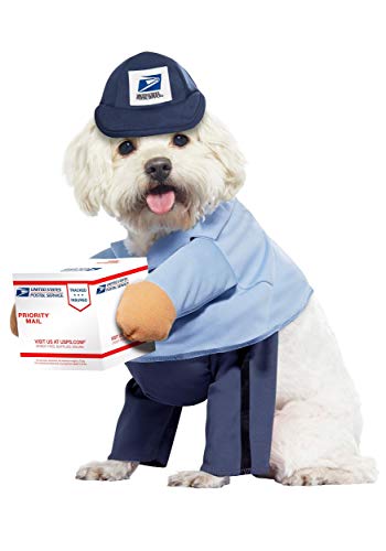 Disfraz de Perro Pup de US Mail Carrier