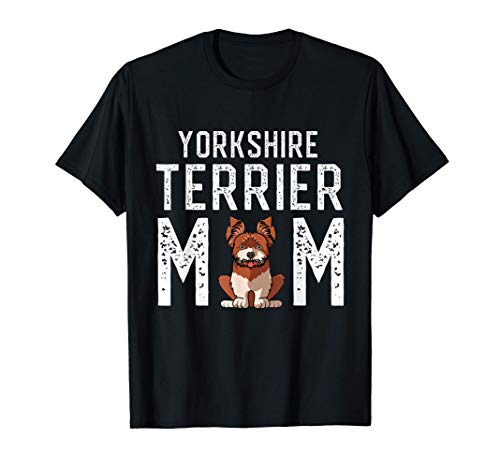 Divertido perro Terrier de Yorkshire Mamá Perro Amor- Regalo Camiseta