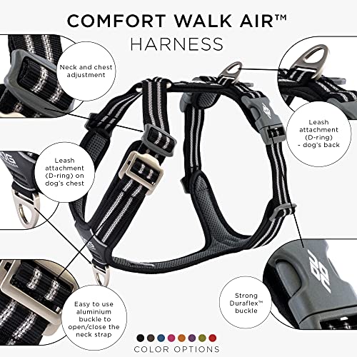 DOG Copenhagen Hundegeschirr V2 Walk Harness (Air) Black Talla S
