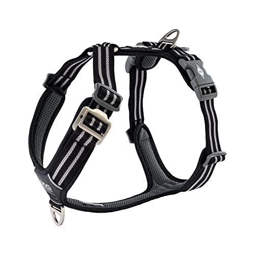DOG Copenhagen Hundegeschirr V2 Walk Harness (Air) Black Talla S