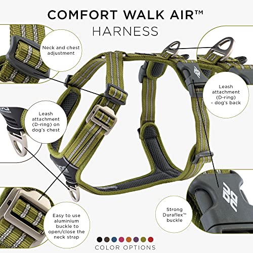 DOG Copenhagen Hundegeschirr V2 Walk Harness (Air) Hunting Green Talla L