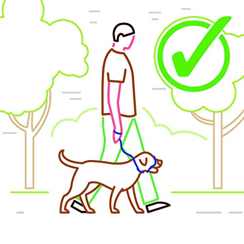 Dog & Field Figura 8 - Correa de algodón para Halter, Color Verde