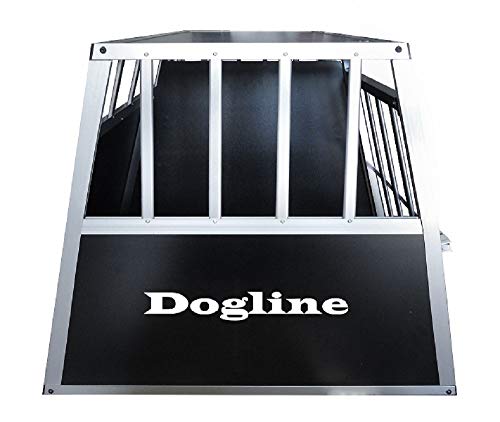 Dogline Austria - Transportín para perros (aluminio, 104 x 91 x 69 mm)
