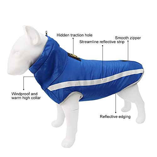 DONGKER - Sudadera con capucha para perros, perros, cachorros, sudaderas con capucha, impermeable, cálido, abrigo para animales de compañía