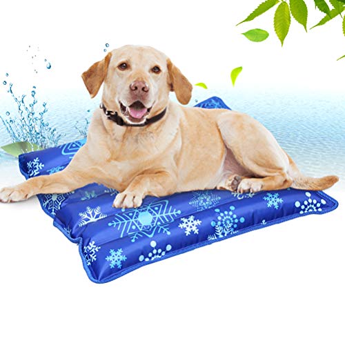 Dowoa - Esterilla de enfriamiento para perros, resistente a rasguños, almohadilla de gel autoenfriante, manta para perros