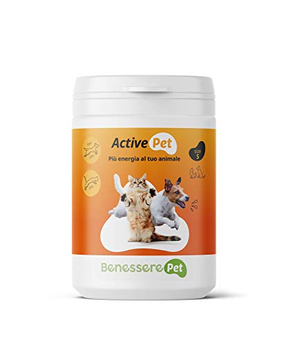 DYNAMOPET BenesserePet Active Complemento Alimenticio Vitamínico para Perros y Gatos 100gr, Fuente de Energía para tu Mascota, Apoyo a Las Funciones Fisiológicas, para la Actividad Física Intensa