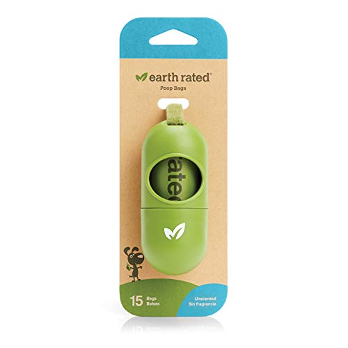 Earth Rated - Dispensador bolsas higiénicas PoopBags ecológicas